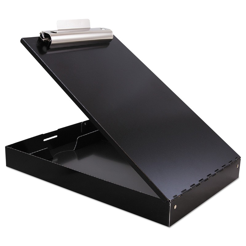 Saunders Redi-Rite Aluminum Storage Clipboard, 1 Clip Capacity, 8 1/2 x 11 Sheet