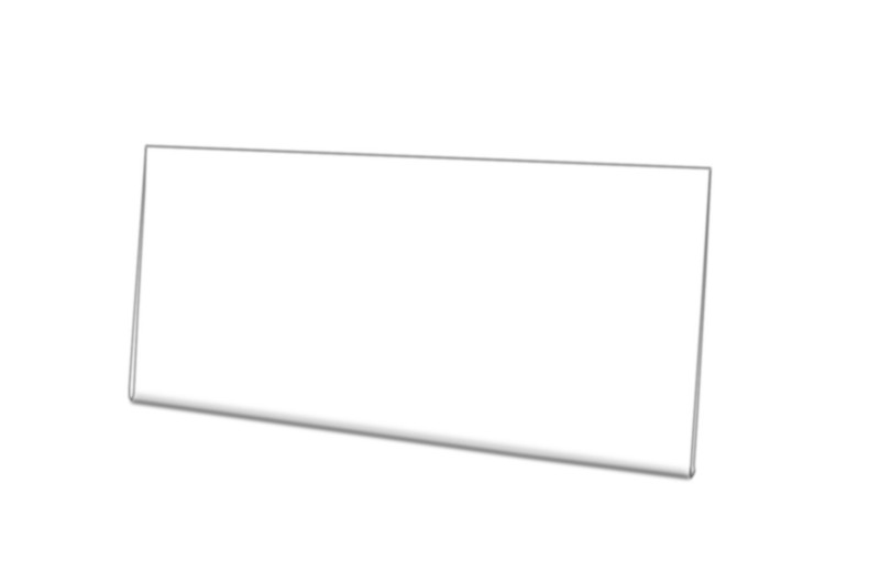 Lot of 12 - 8.75"W x 4"H Wall Mount Ad Frame/Sign Holder gallery