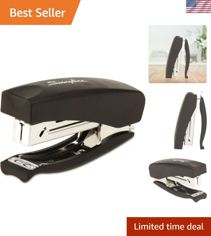 Durable Handheld Stapler – Soft Grip Comfort, 20 Sheets Capacity, Lightweight