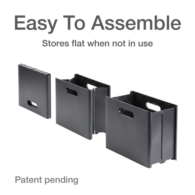 Pendaflex Mobile File Box with Handles, Easy 13" W x 10" H x 6.5" D, Black gallery