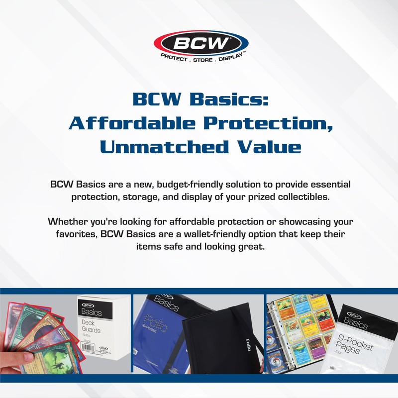 Basics 9Pocket Card Pages 36 Pack | Binder Sheets for Trading & Sports Cards ... gallery