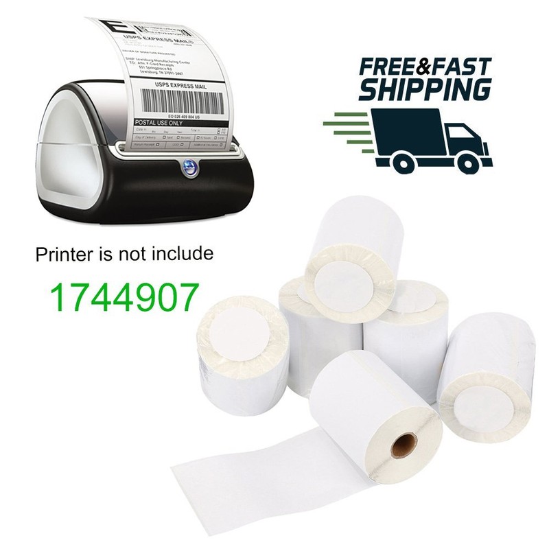 220/Roll 4X6 Thermal Shipping Labels DYMO 4XL 1744907 Compatible Postage Labels