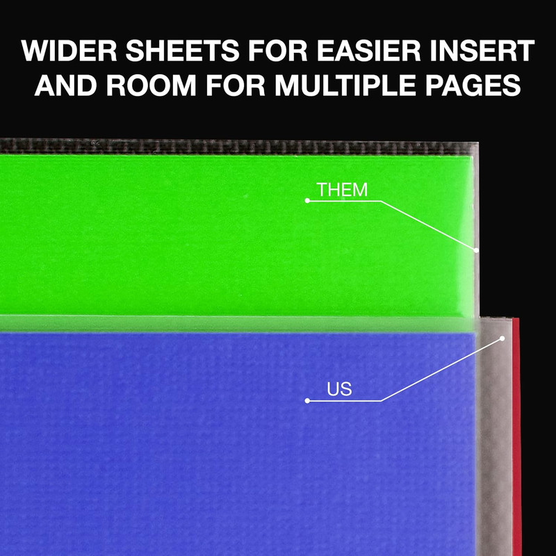 SAMSILL Colored-Edge Sheet Protector Family gallery