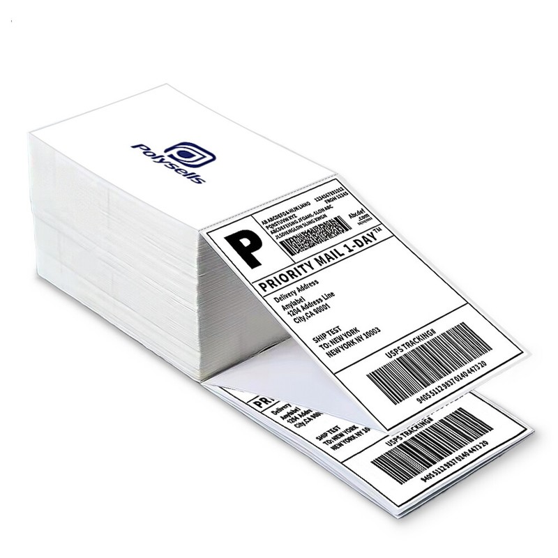 100-5000PCS 4x 6″ Direct Thermal Shipping Label for VRETTI MUNBYN Phomemo lot