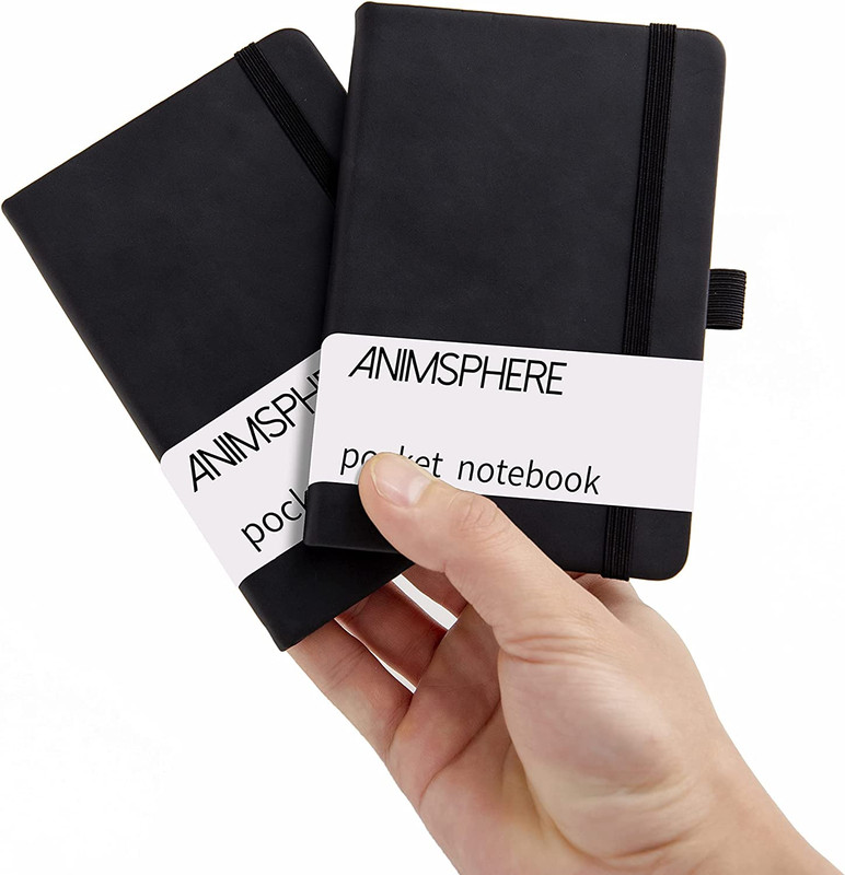 2Pack Pocket Notebook Small Notebook Journal Notebook 4 Inches X 5.7 Inches 200 gallery