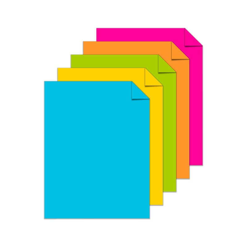 PRINTER COPY COLORED PAPER Bright Laser Inkjet Copier 100 Sheets 8.5″ x 11″