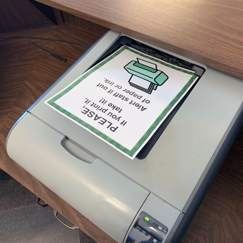 600 Laser/Ink Jet Labels 1 up Full Sheet Compatible Word Sticker. 600 Sheets! gallery
