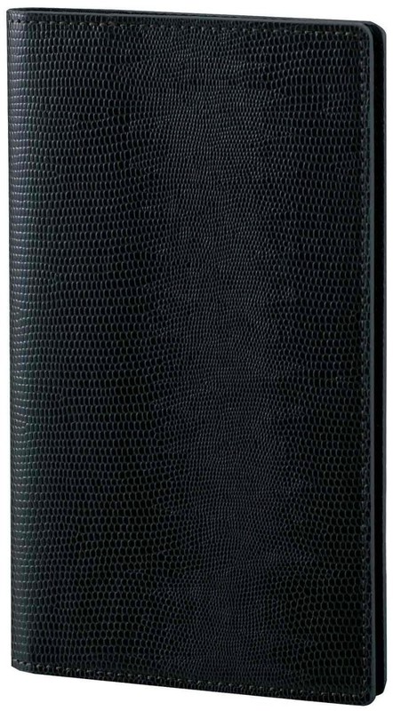 Raymay Fujii Business Card File, Zeitvector, Black, ZVM121B