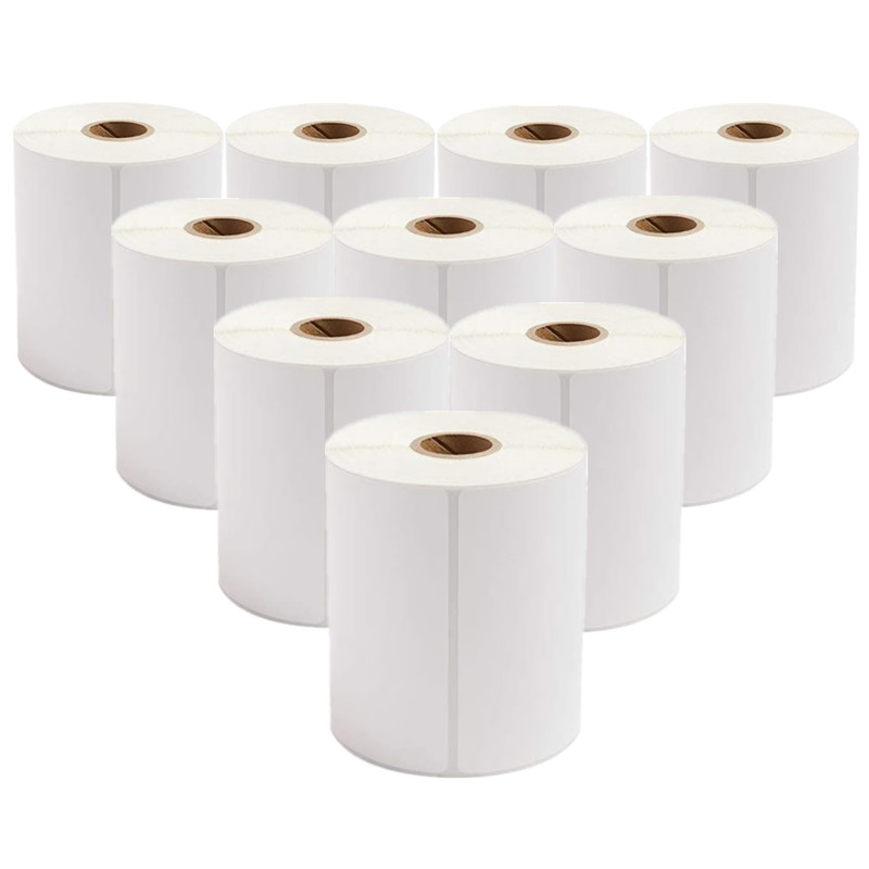 20 Rolls 250/Roll Direct Thermal Labels 4x6 For Zebra 2844 ZP450 Eltron ZP500 US gallery