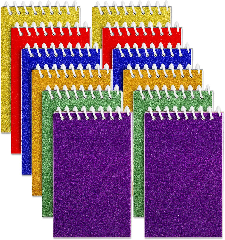 Mini Prism Spiral Notepads - (Bulk Pack of 24 ) Small Pocket Mini Notebooks gallery