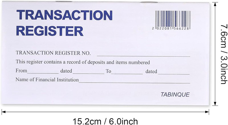 24PCS Check Registers For Personal Checkbook, Easy To Read Checkbook Register gallery