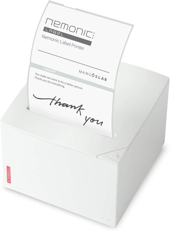 Nemonic Label Printer | Inkless Bluetooth Thermal Label Printer for Small Bus...