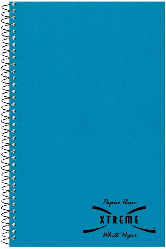 National Single-Subject Wirebound Notebooks, Medium/College Rule, Blue Kolor Kra
