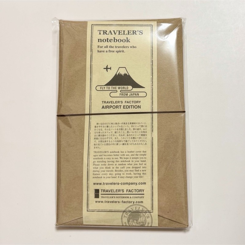 Traveler’s Company Narita Airport Edition Mt.Fuji NoteBook Regular Limited