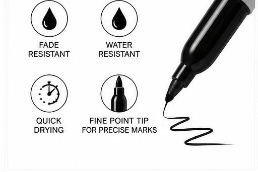Sharpie Fine Point Permanent Marker Red 12 Count Pack 30002 New Sealed gallery