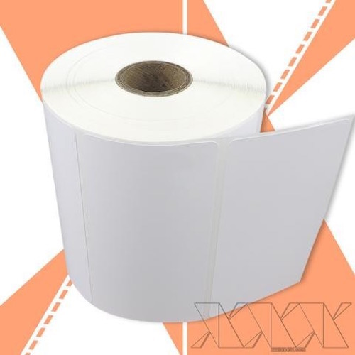 12 rolls 4×2 Direct Thermal Labels Zebra Compatible, Perforated, 750/RL