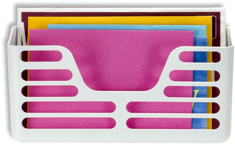 Magnet Plus Magnetic, Utility Pocket, White (92541) 3 x 10.25 x 5.25 Inches