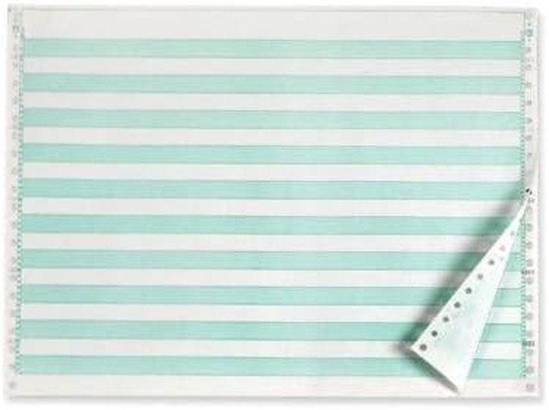 Continuous Computer Paper, 14 7/8 X 11, 1-Part, 92 Bright, 20 Lb, 1/2" Green Bar