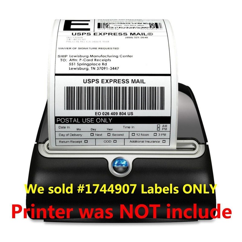 10Roll 4"x6" Direct Thermal Shipping Labels 220/Roll Compatible Dymo 4XL 1744907 gallery