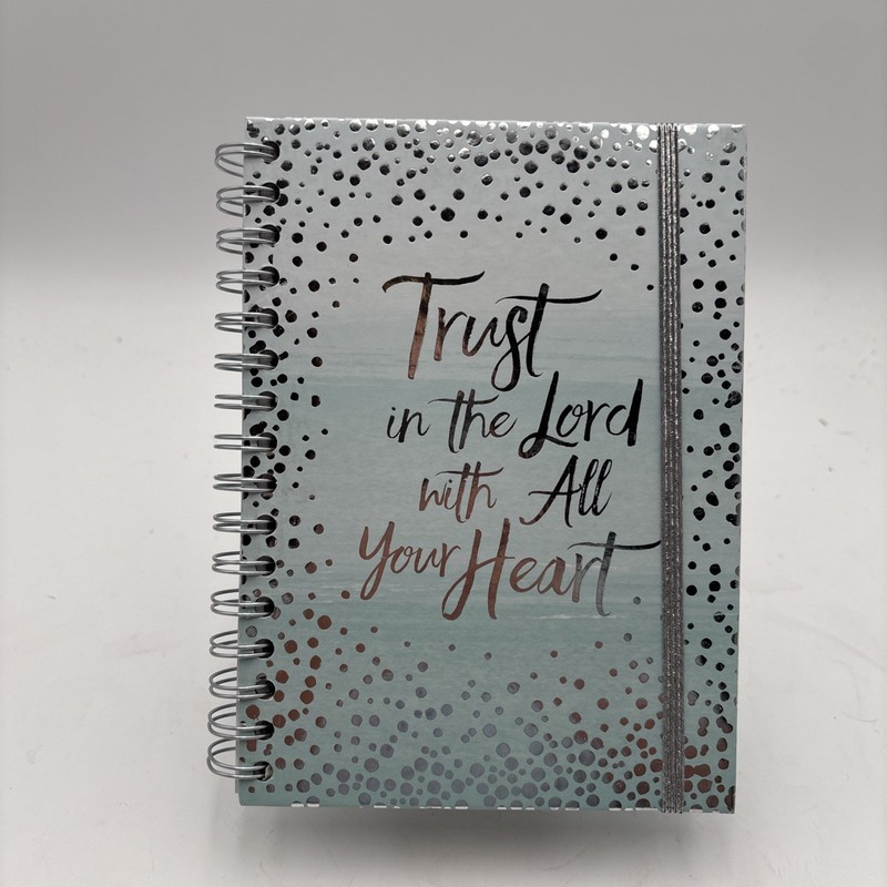 Christian Scripture Journal Trust in the Lord with All Your Heart