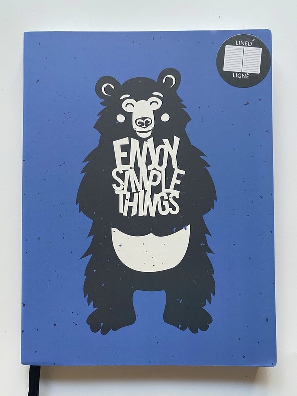 Enjoy Simple Things 96 Pages Lined Journal NEW