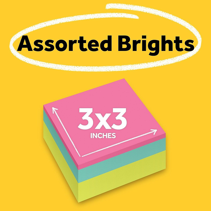 ® Notes Cube, 400 Total Notes, 3" X 3", Bright Colors gallery