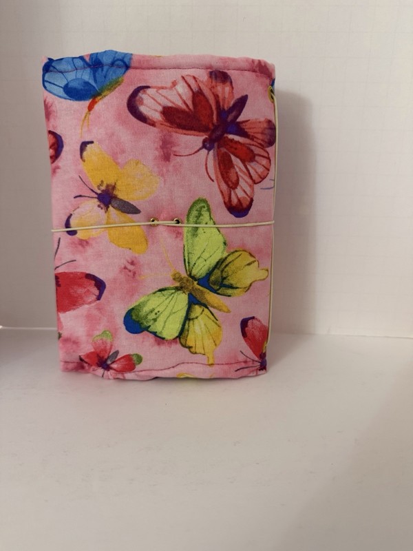 Handmade Junk Journal Beautiful Butterfly Material Measures 6.5x5.5 - Eclectic gallery