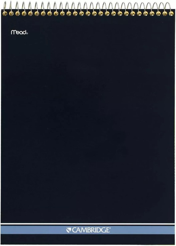 Mead Legal Pad Writing Pads, Top Bound, Wide Ruled Paper, 8-1/2″ x 11″, 70 Sheet