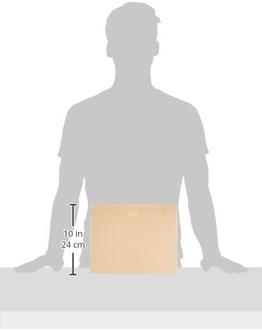 Amazon Basics File Folders Jacket, Reinforced No Expansion, Manila gallery
