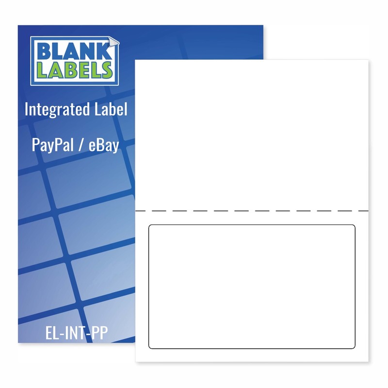 500 Laser Ink Jet Labels PayPal w/ Tear Off Receipt – Perfect for eBay Postage!