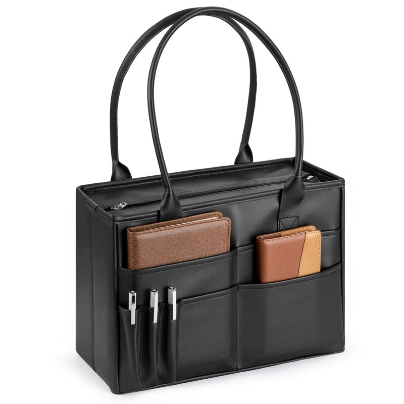 Portable File Tote Bag Organizer Box Hanging Folder Document Storage