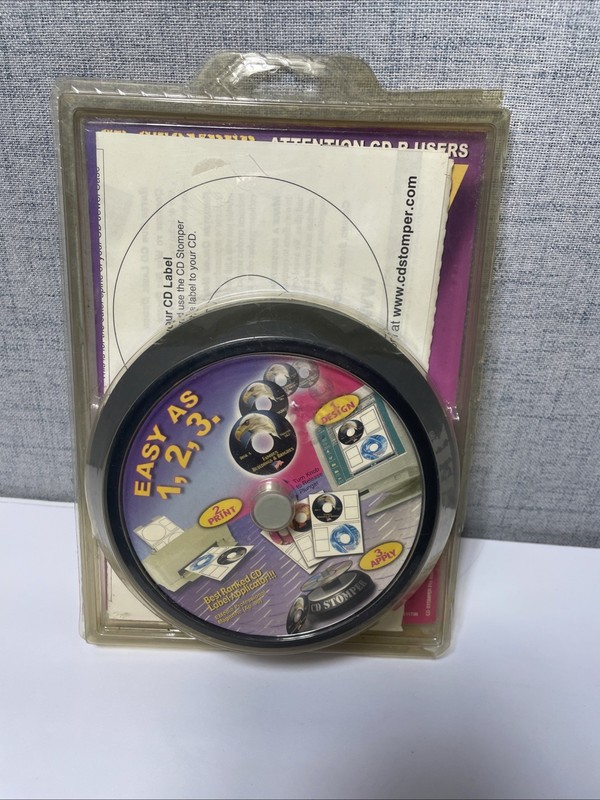 CD Stomper Pro CD Labeling System Kit New Open Box