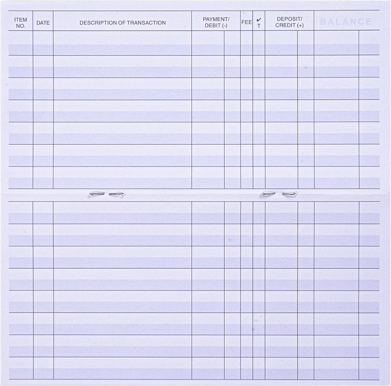 24PCS Check Registers For Personal Checkbook, Easy To Read Checkbook Register gallery