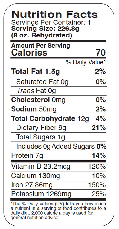 Printed Nutrition Labels, 1000 Custom 1″ x 2″ Rectangle, 1 Ink Color, on a roll
