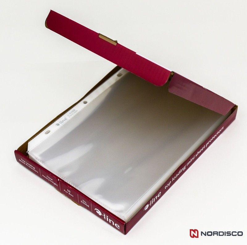 C-Line 62058 Top Loading Sheet Protectors Heavy Weight 5-1/2 x 8-1/2" Box of 50 gallery