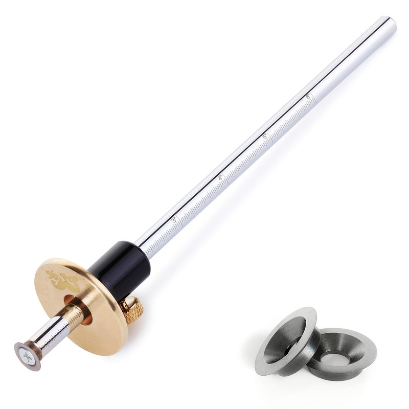 Mr. Pen Wheel Marking Gauge, 2 Extra Blades, 3 Piece Set, gray or silver