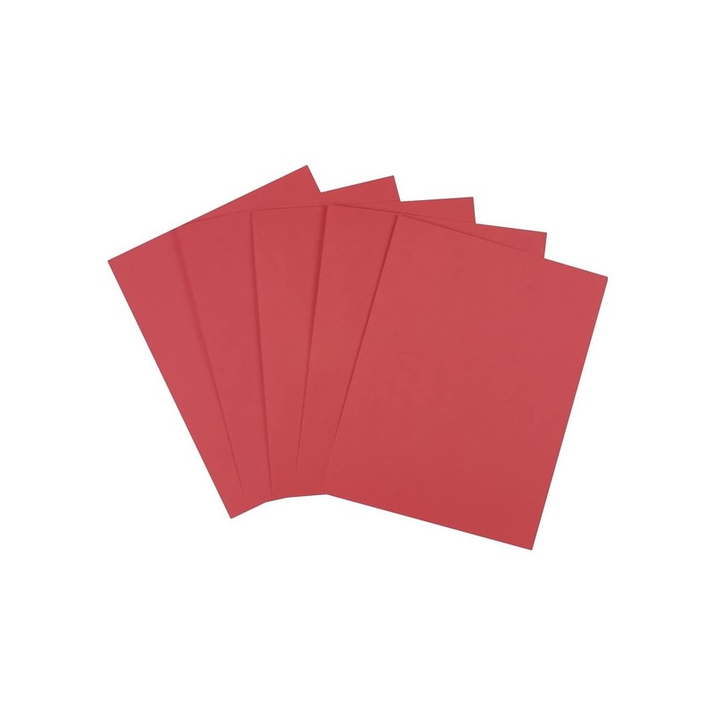 Staples Brights Multipurpose Paper 20 lbs 8.5-Inch x 11-Inch Red