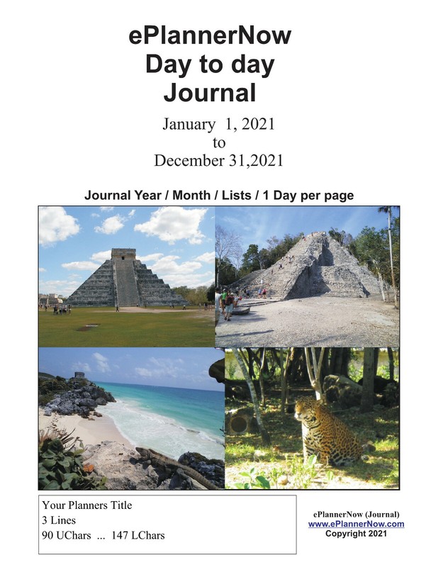 Buy Full 2022 ePlannerNow (Notebook) Monthly Journal Planner Calendar