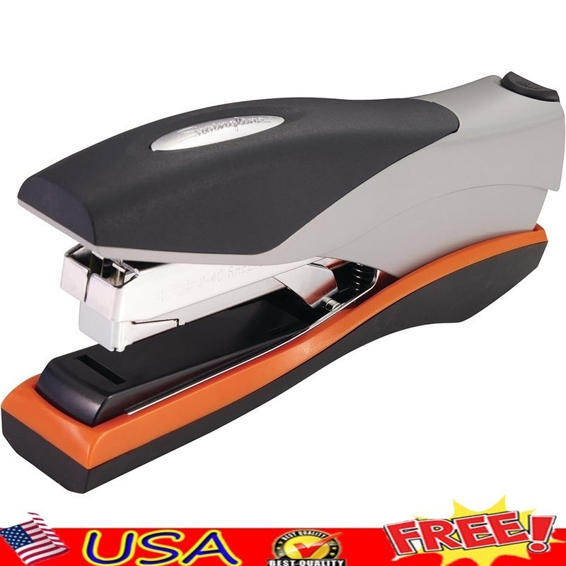 Premium Desktop Stapler Quiet Ergonomic Grip 40 Sheets Capacity Reliable Durable