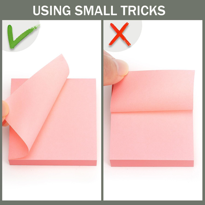 Sticky Notes 2X2 Self-Stick Notes 8 Bright Multi Colors Sticky Notes 16 Pads 100 gallery