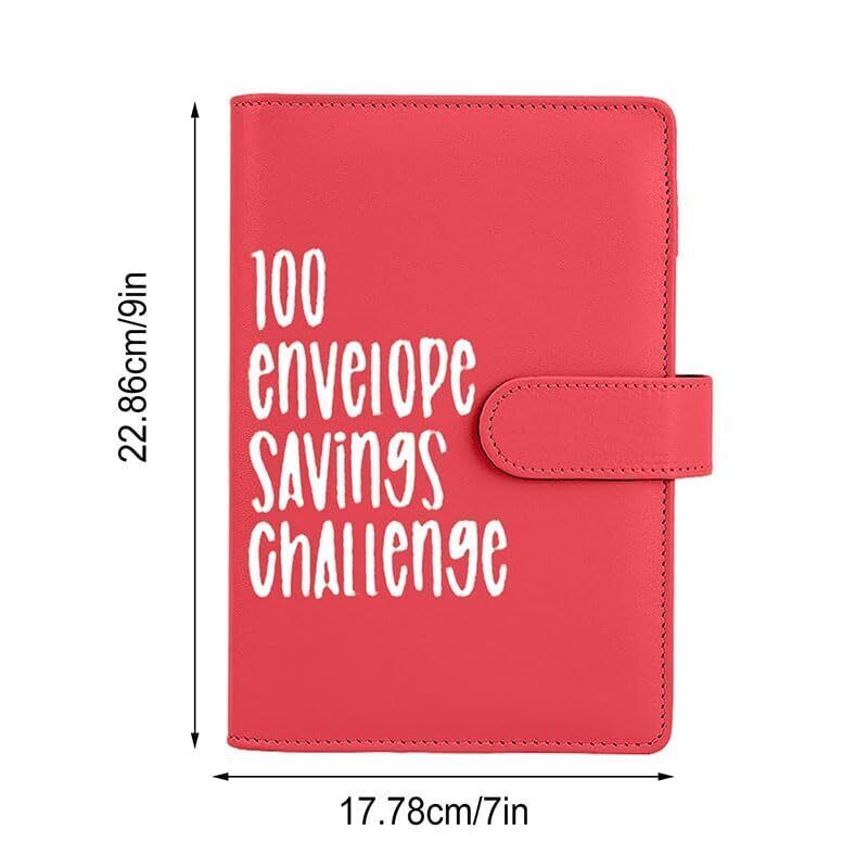 100 Envelope Challenge Budget Planner, $5,050 Money Saving Cash Challenge Book gallery