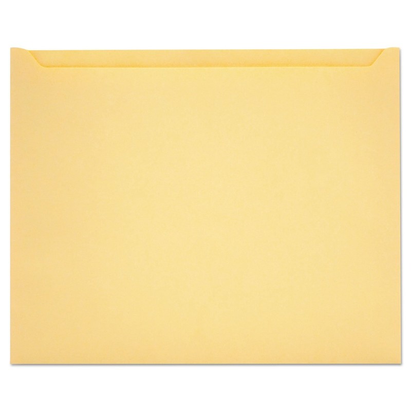 Filing Jacket, 28 lbs, 11-3/4 x 9-1/2 Inches, 100 per Box, Cameo Buff (QUA639...