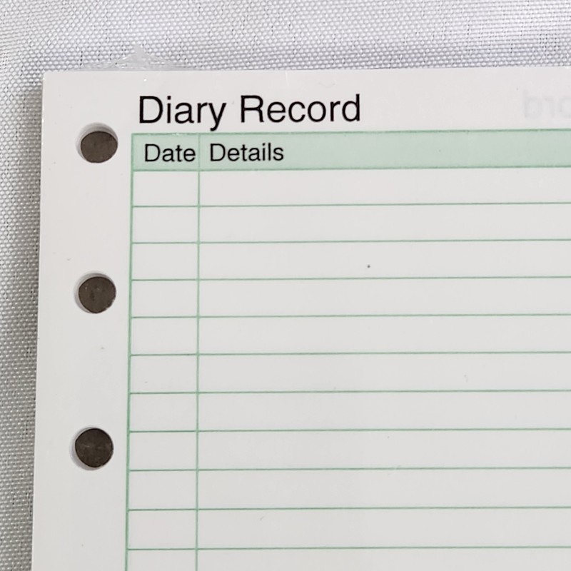 150 Diary Record Day-Timer Portable Refill Pages Paper Compact Franklin Covey gallery