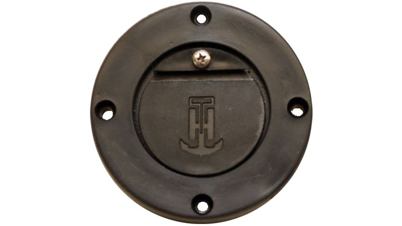Flush Mount Scupper Valve Assembly – Flexible Thermo-Plastic Curl Proof Flapp…