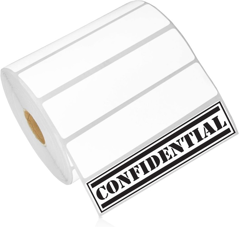 4″ x 1″ Direct Thermal Labels Compatible with Zebra Rollo Desktop Printers