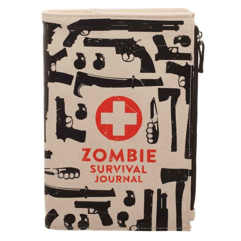 GEN / ZOMBIECANVAS JOURNAL WITH ZIP POUCH COVER – GENERIC